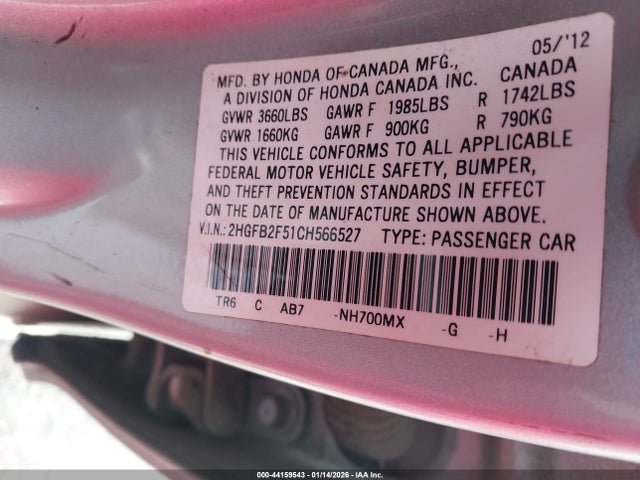 Honda Civic Lx
