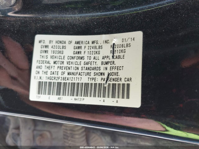 Honda Accord Lx