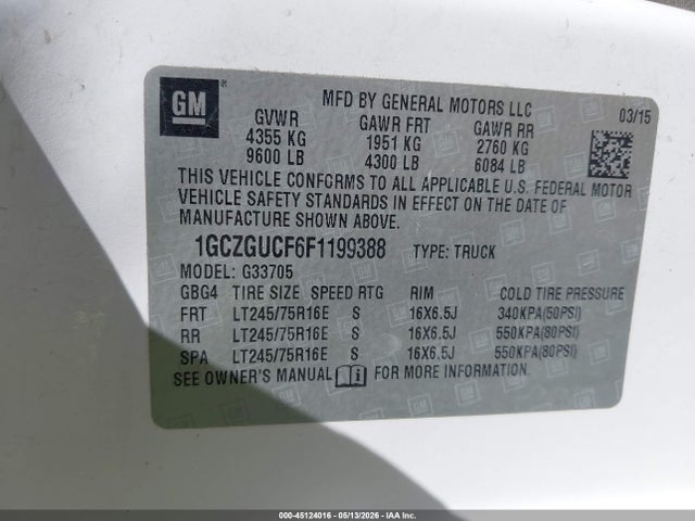 Chevrolet Express Work Van