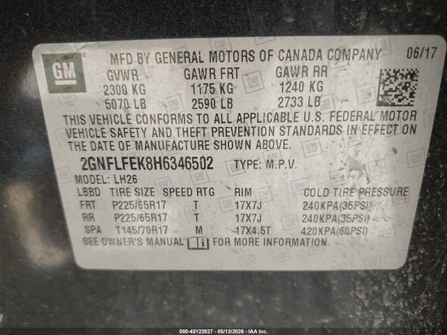 Chevrolet Equinox Lt