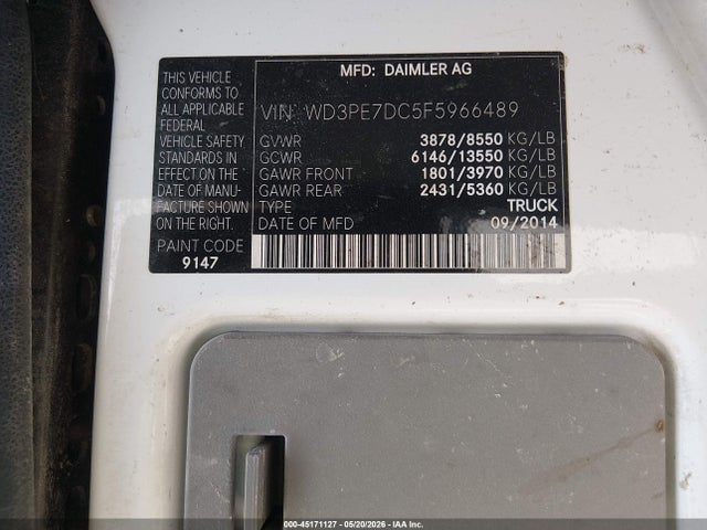 Mercedes-Benz Sprinter 2500 Normal Roof