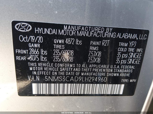 Hyundai SANTA FE Sel