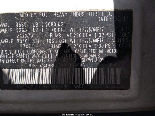 Subaru Outback 2.5i Limited
