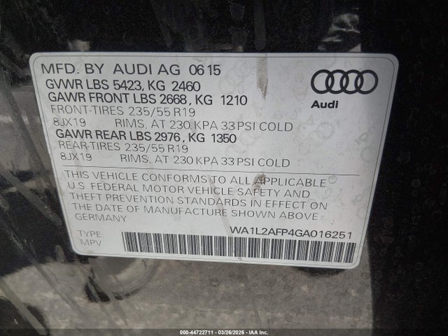 Audi Q5 2.0t Premium