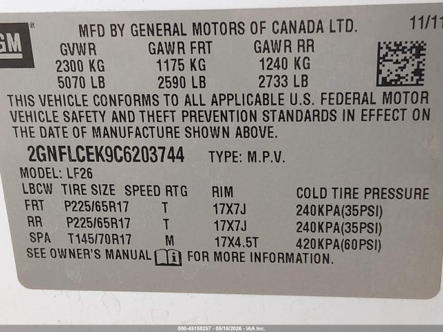 Chevrolet Equinox Ls