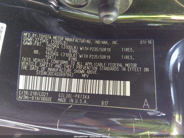 Toyota Sienna Se Premium 8 Passenger