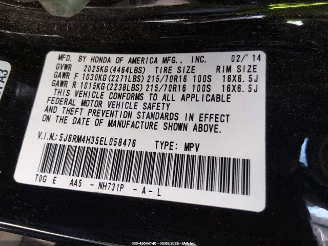 Honda CR-V Lx