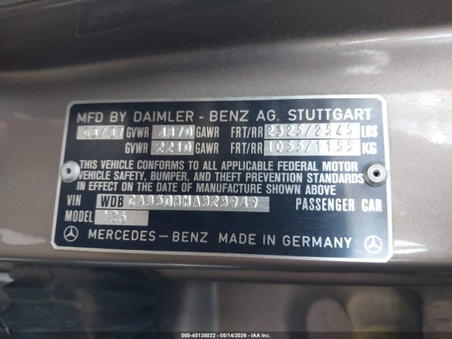 Mercedes-Benz 420 Sel