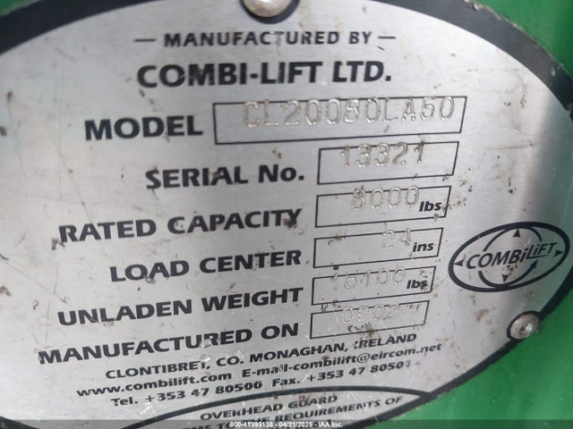 Miscellaneous Combilift C6000