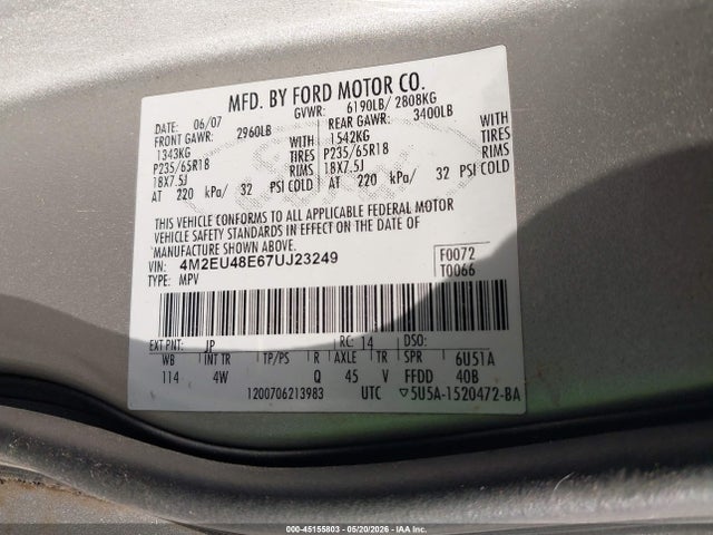 Mercury Mountaineer Premier