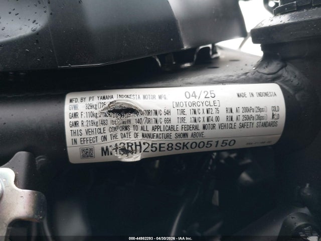 Yamaha Yfz320 A
