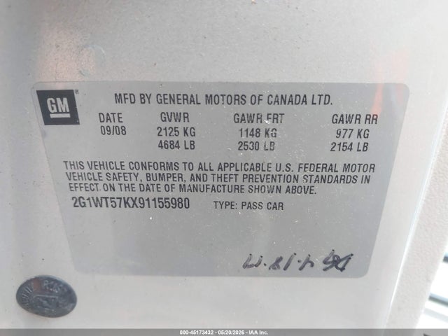 Chevrolet Impala Lt