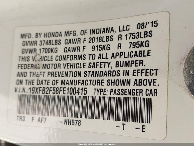 Honda Civic Lx