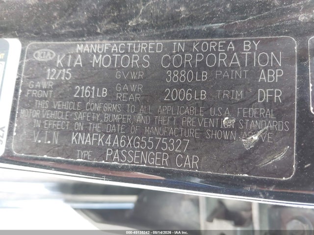 Kia Forte Lx