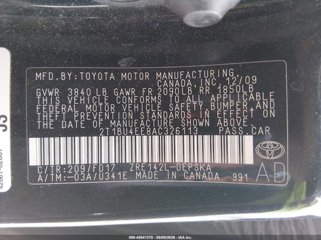 Toyota Corolla S