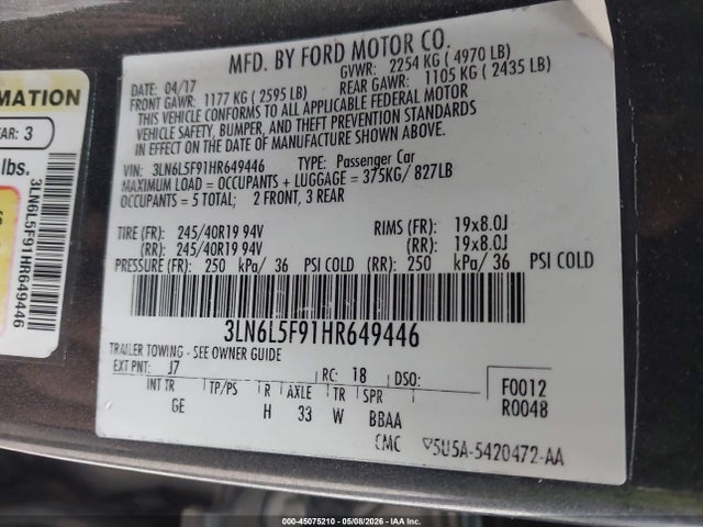Lincoln MKZ Reserve