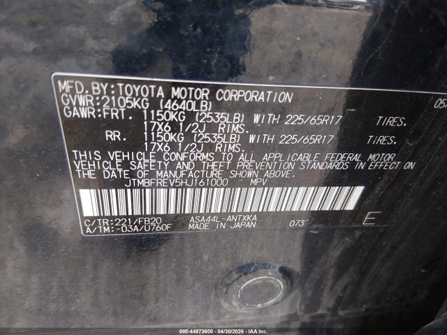 Toyota RAV4 Le