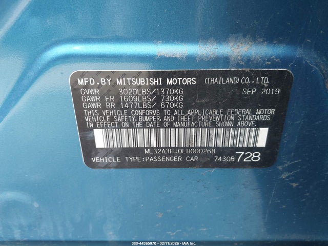Mitsubishi Mirage Es