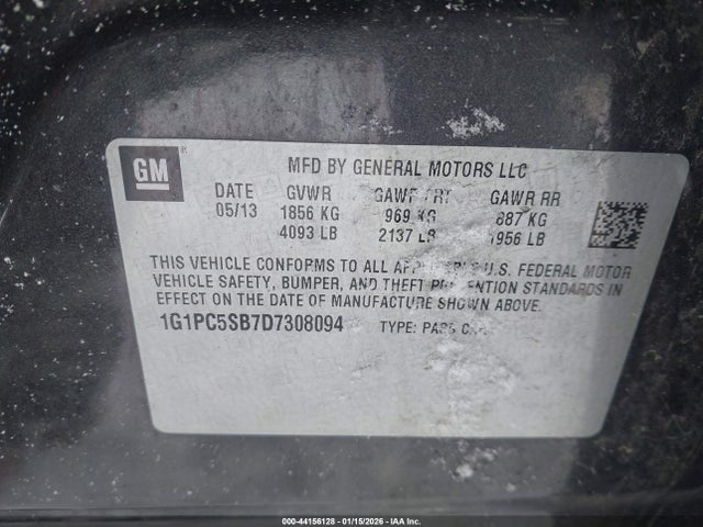 Chevrolet Cruze 1lt Auto