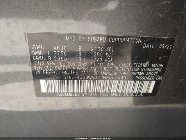 Subaru Legacy Premium
