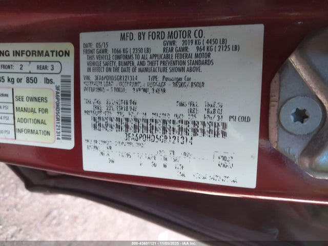 Ford Fusion Se