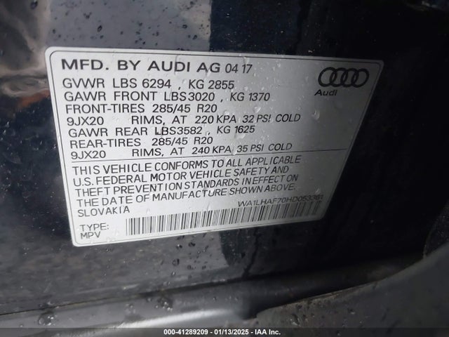 Audi Q7 2.0t Premium