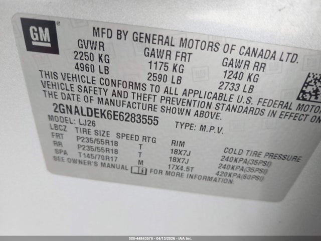 Chevrolet Equinox Ltz