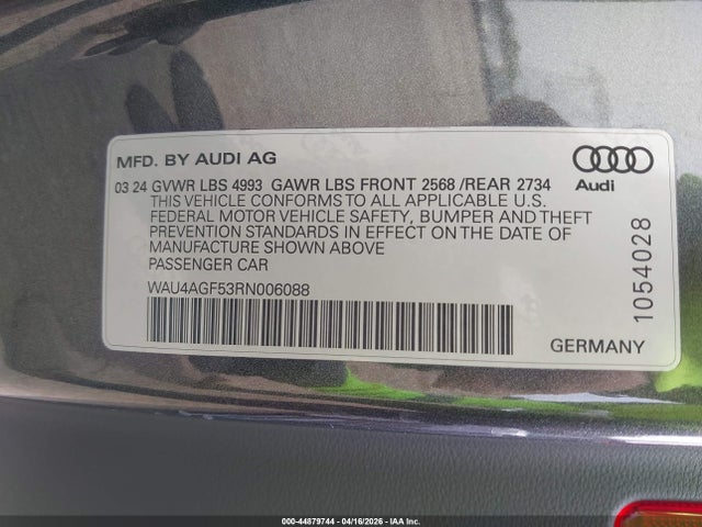 Audi A5 Premium Plus 45 Tfsi S Line Quattro S Tronic