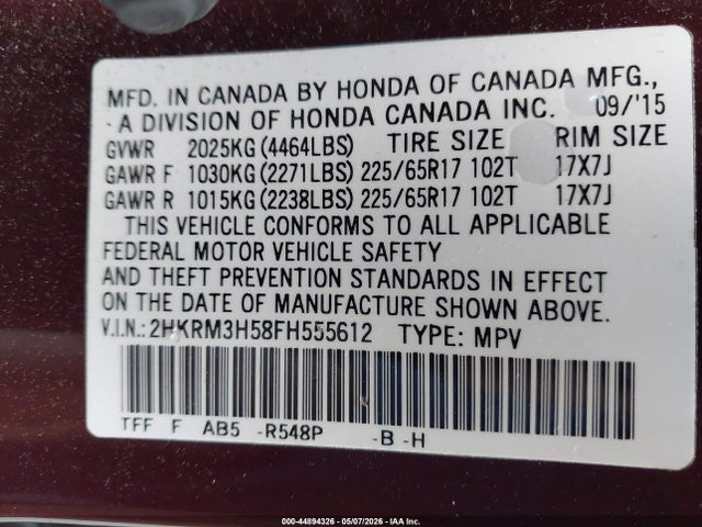 Honda CR-V Ex