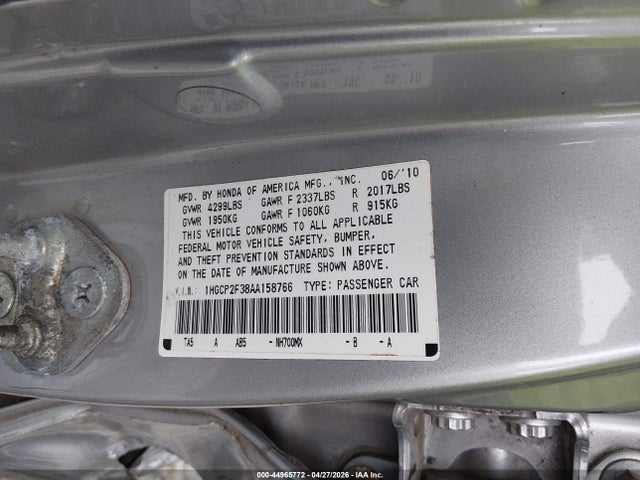 Honda Accord 2.4 Lx
