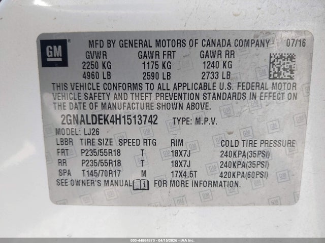 Chevrolet Equinox Premier