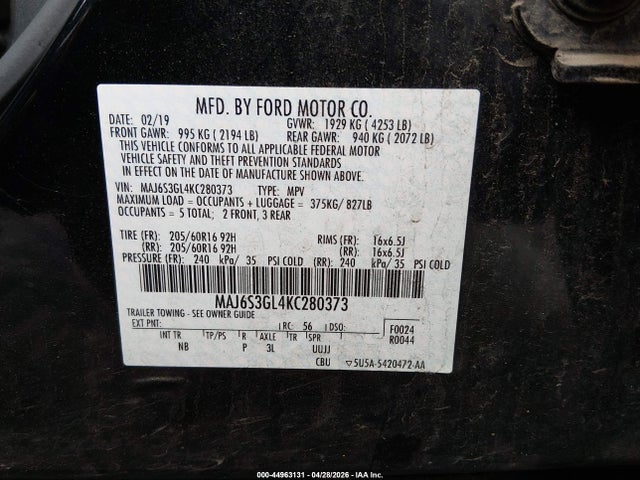 Ford EcoSport Se