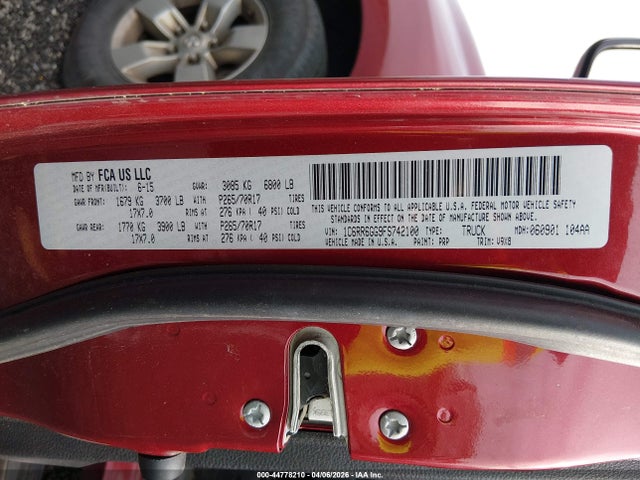 Ram 1500 Slt