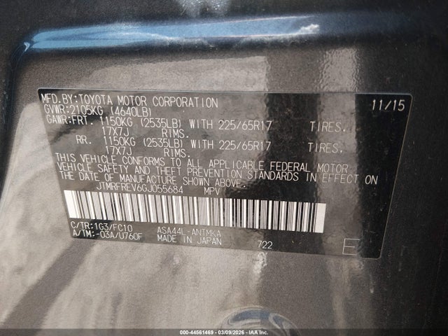 Toyota RAV4 Xle