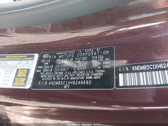 Kia Sedona Lx