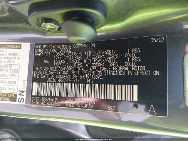 Toyota 4Runner Sr5 V6