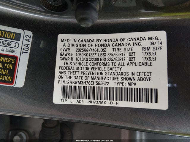 Honda CR-V Ex-l