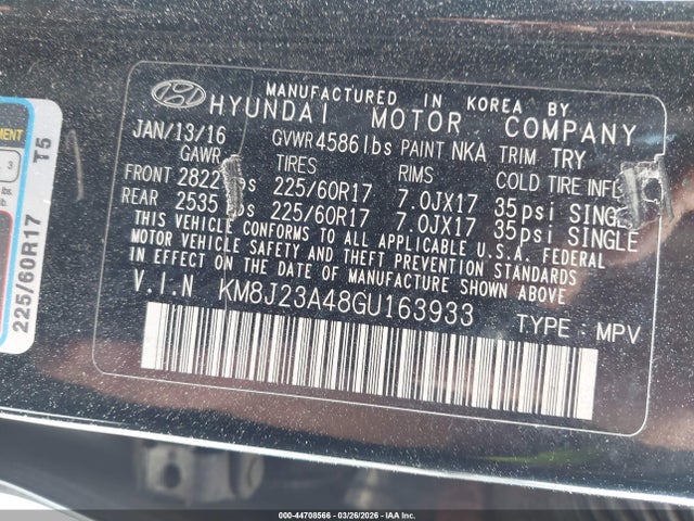 Hyundai TUCSON Se