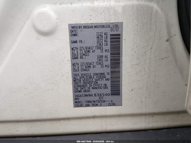 Nissan Rogue S