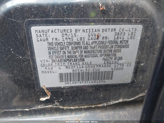 Nissan Sentra Sv