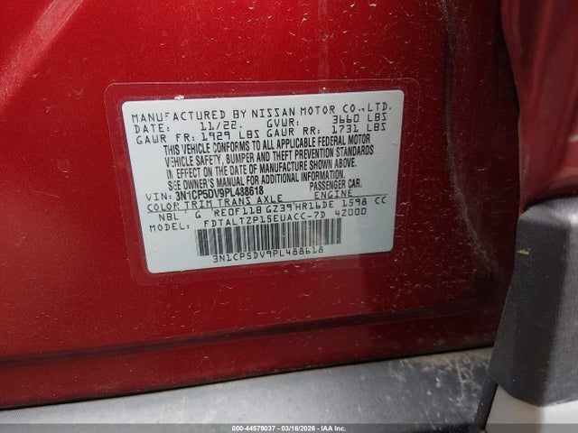 Nissan Kicks Sr Xtronic Cvt