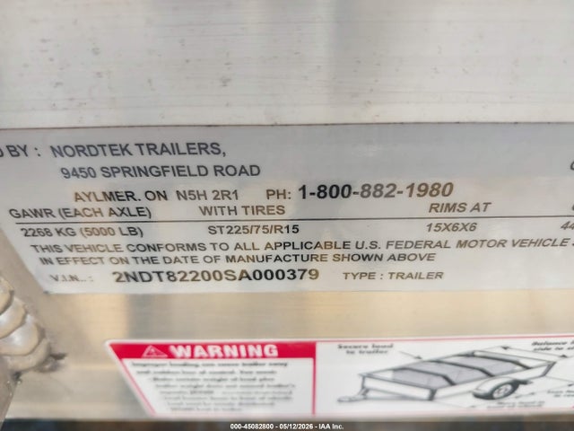 Norris Utility Trailer