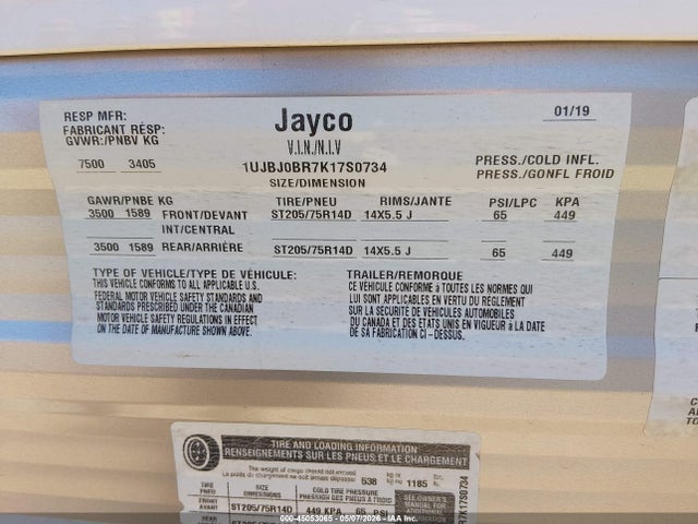 Jayco Travel Trlr
