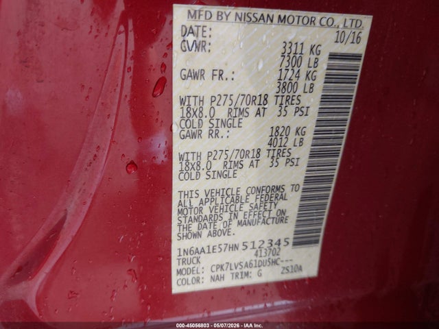 Nissan Titan Sl