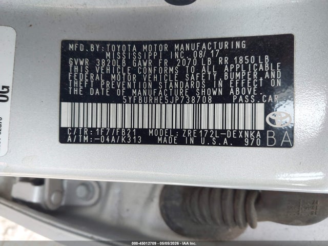 Toyota Corolla Le