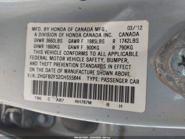 Honda Civic Lx