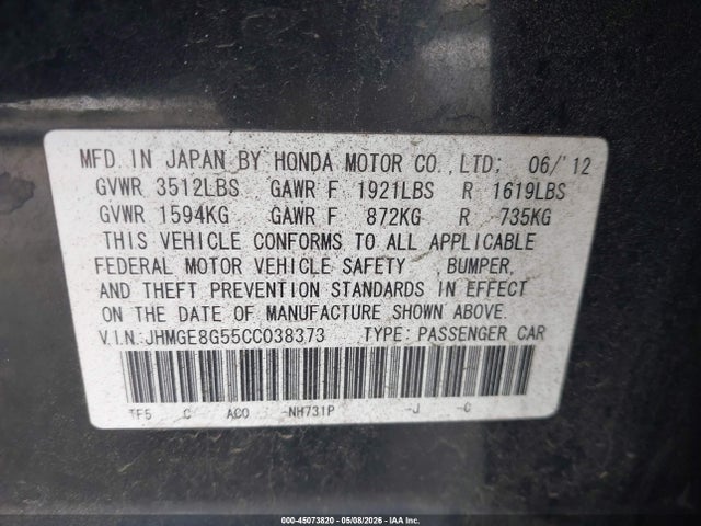 Honda Fit Sport