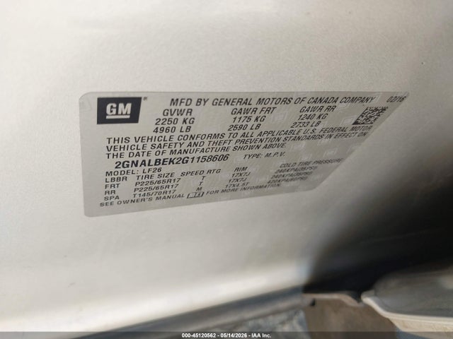 Chevrolet Equinox Ls