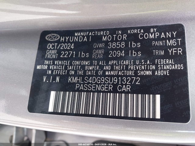 Hyundai ELANTRA Sel Convenience