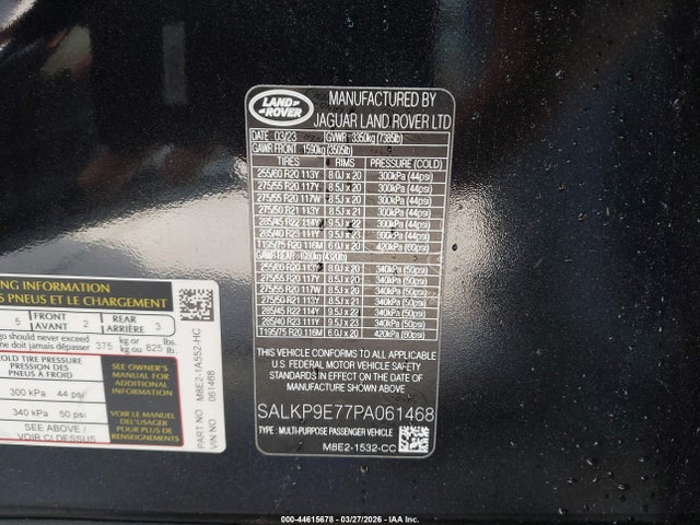 Land Rover Range Rover P530 Se